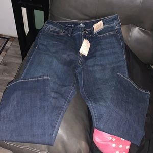 St. John’s Bay Straight Leg Mid Rise Jeans